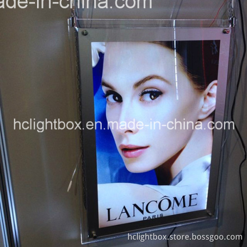 LED Crystal Light Box Wall Mount Acrylic Frame